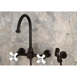 Kingston Brass Restoration Wall Mount 8