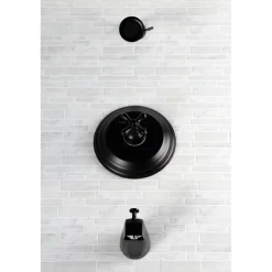 Kingston Brass Restoration Wall Mount Tub and Shower Faucet