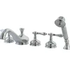 Kingston Brass Roman Tub Filler 5 Pieces with Hand Shower