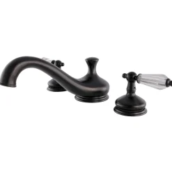 Kingston Brass Roman Tub Filler with Cross Handle