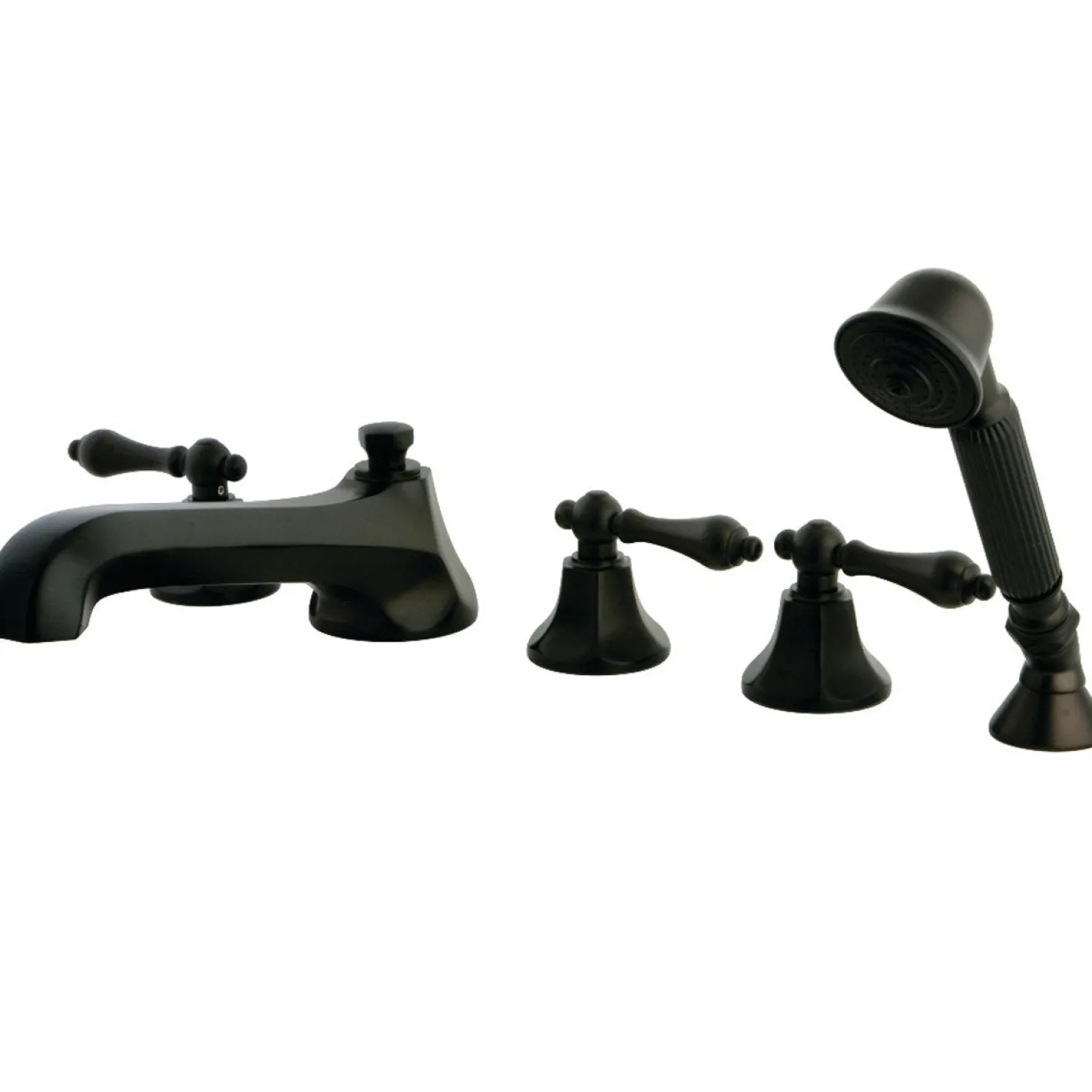 Kingston Brass Roman Tub Filler with Hand Shower