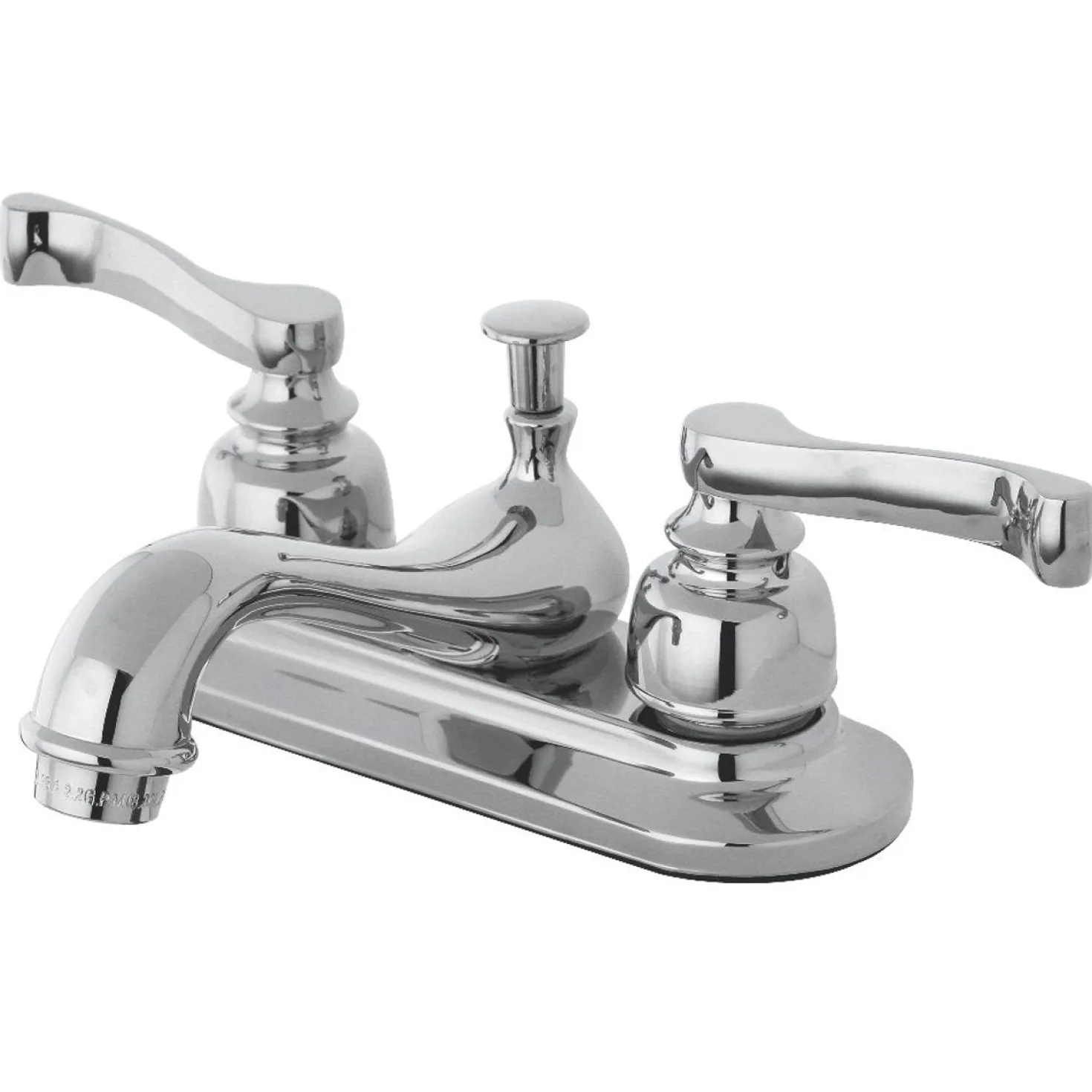 Kingston Brass Royale 4" Centerset Deck Mount Bathroom Faucet