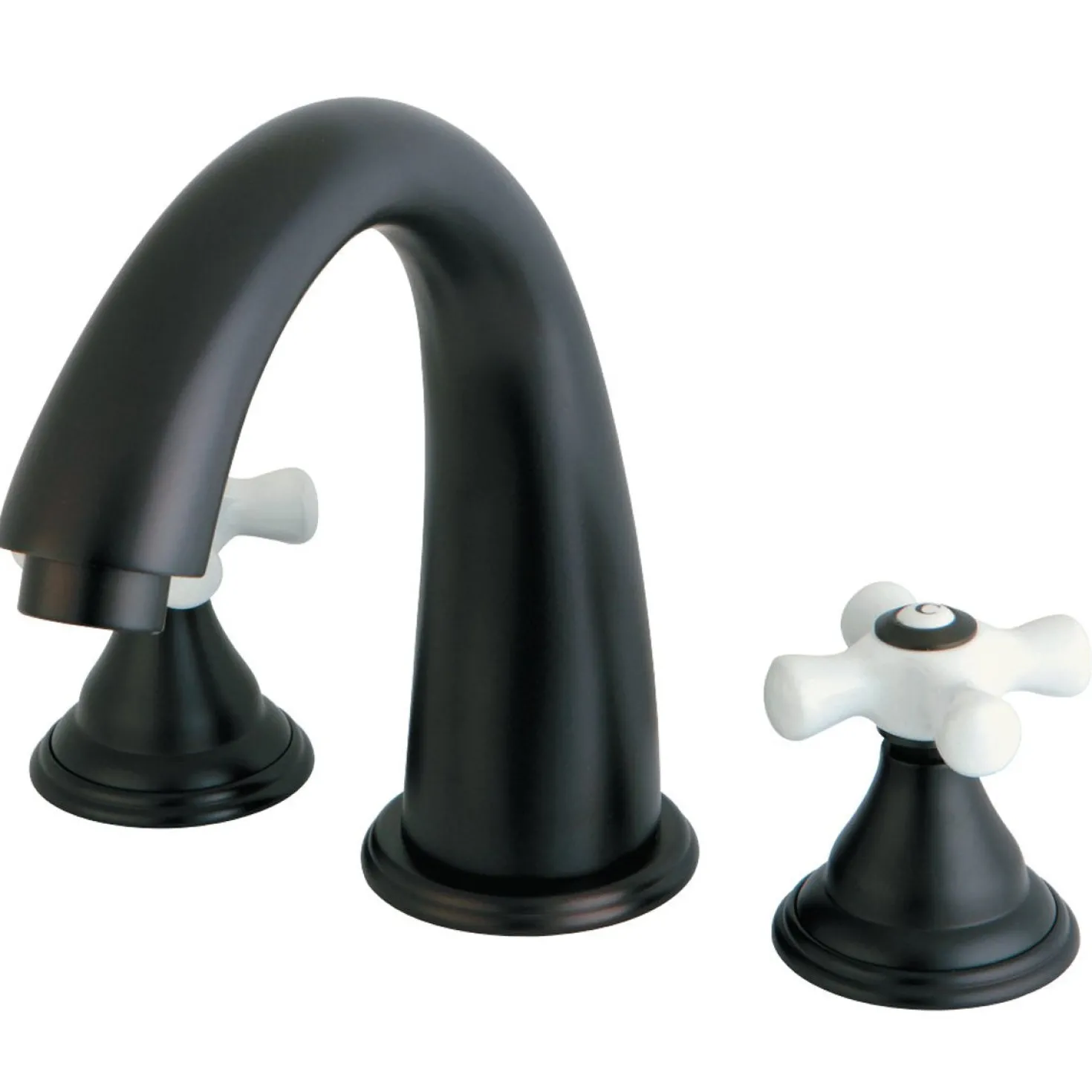 Kingston Brass Royale Deck Mount 3-Hole Roman Tub Filler
