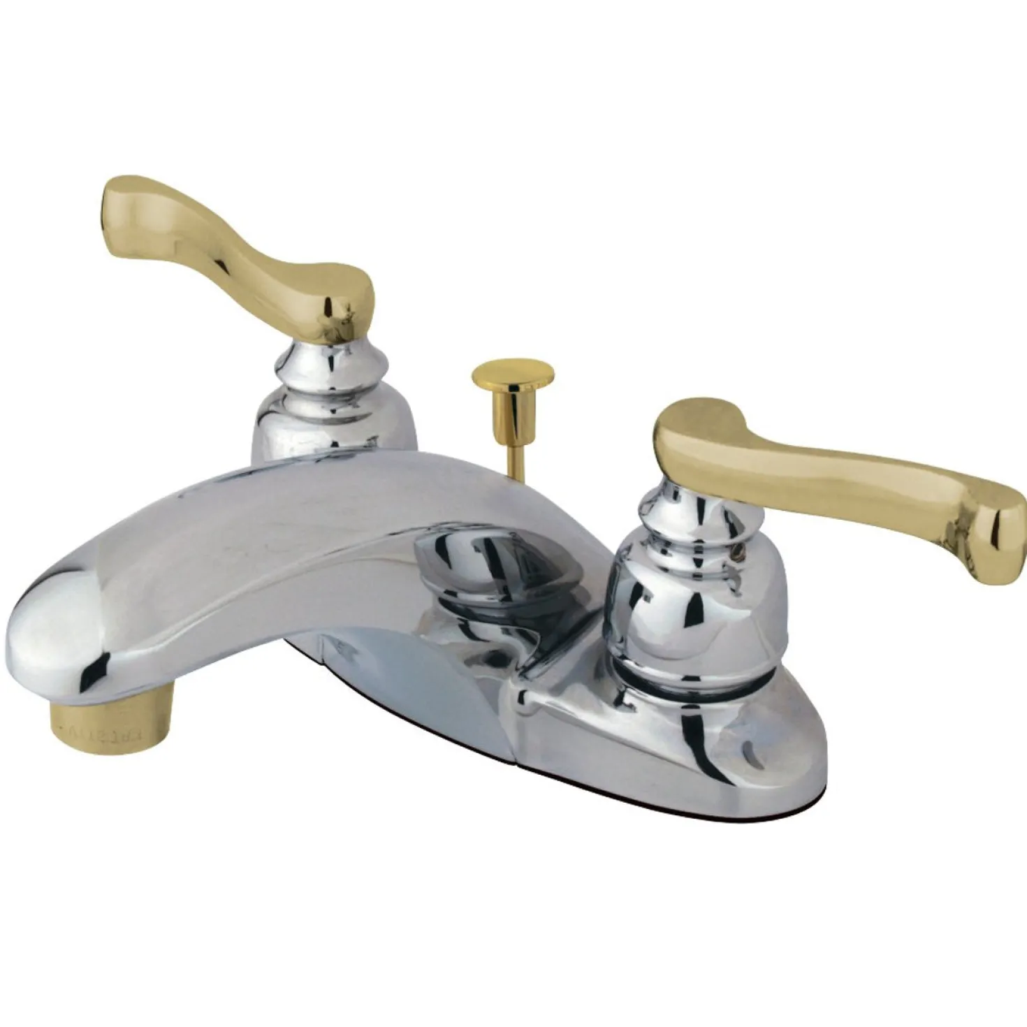 Kingston Brass Royale 2-Handle 4-Inch Centerset Bathroom Faucet