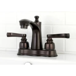 Kingston Brass Royale 4-Inch Centerset Bathroom Faucet