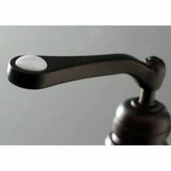 Kingston Brass Royale Single Handle Freestanding Roman Tub Faucet with Hand Shower