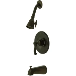 Kingston Brass Royale Single Handle Tub and Shower Faucet in Oil Rubbed Bronze