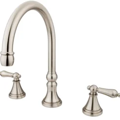 Kingston Brass Royale Solid Brass Two Handle Roman Tub Filler