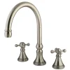 Kingston Brass Royale Two Handle Solid Brass Roman Tub Filler