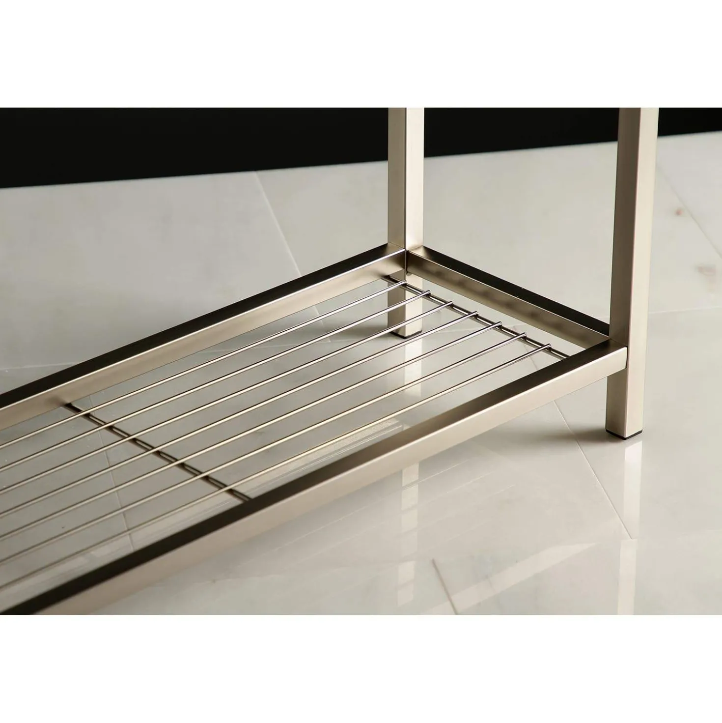 Kingston Brass SCC835X-P Edenscape Freestanding Iron Towel Rack