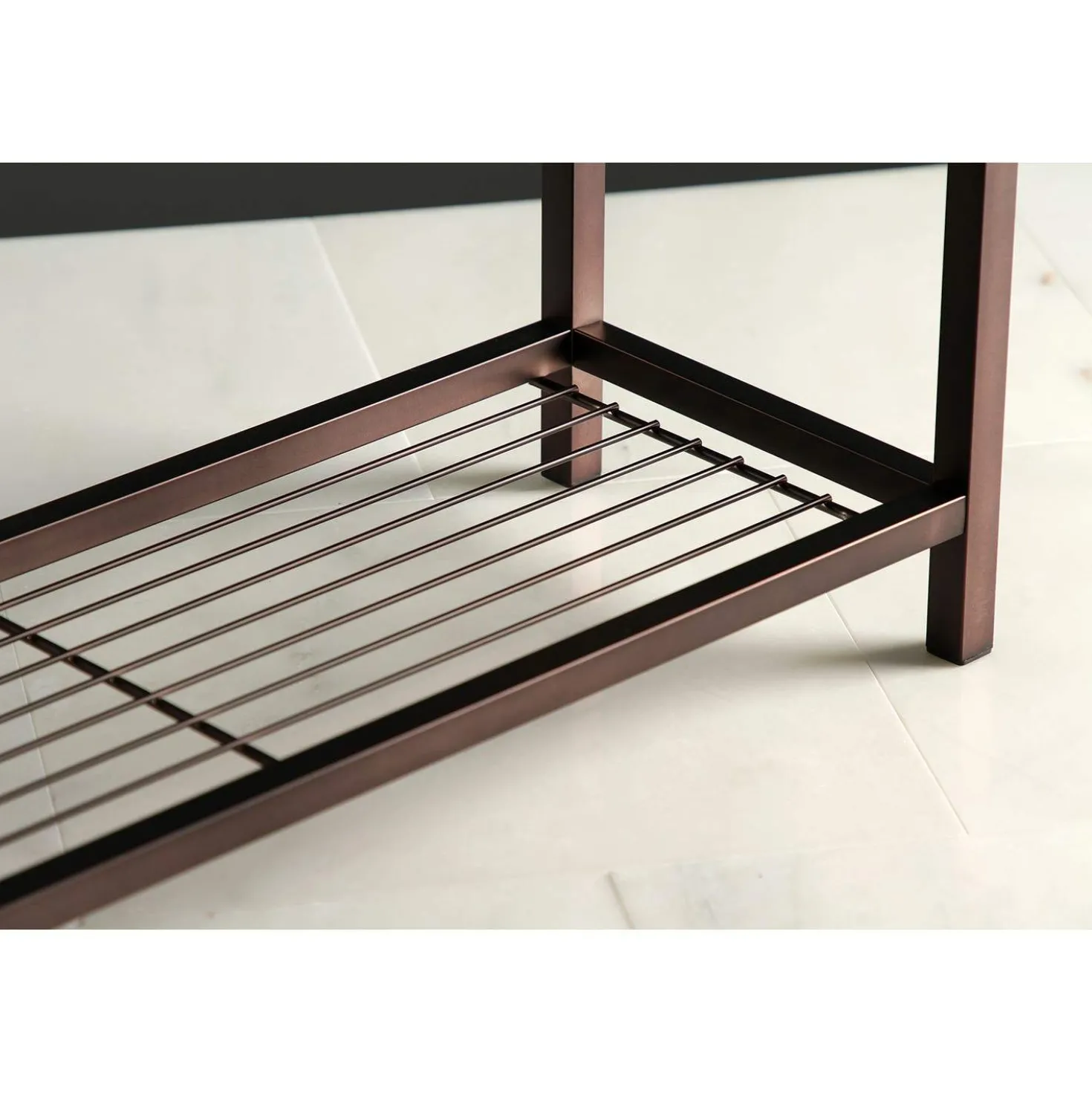 Kingston Brass SCC835X-P Edenscape Freestanding Iron Towel Rack