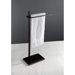 Kingston Brass SCC860X-P Edenscape Pedestal Dual Towel Rack