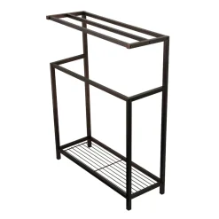 Kingston Brass SCC836X-P Edenscape Freestanding Iron Towel Rack