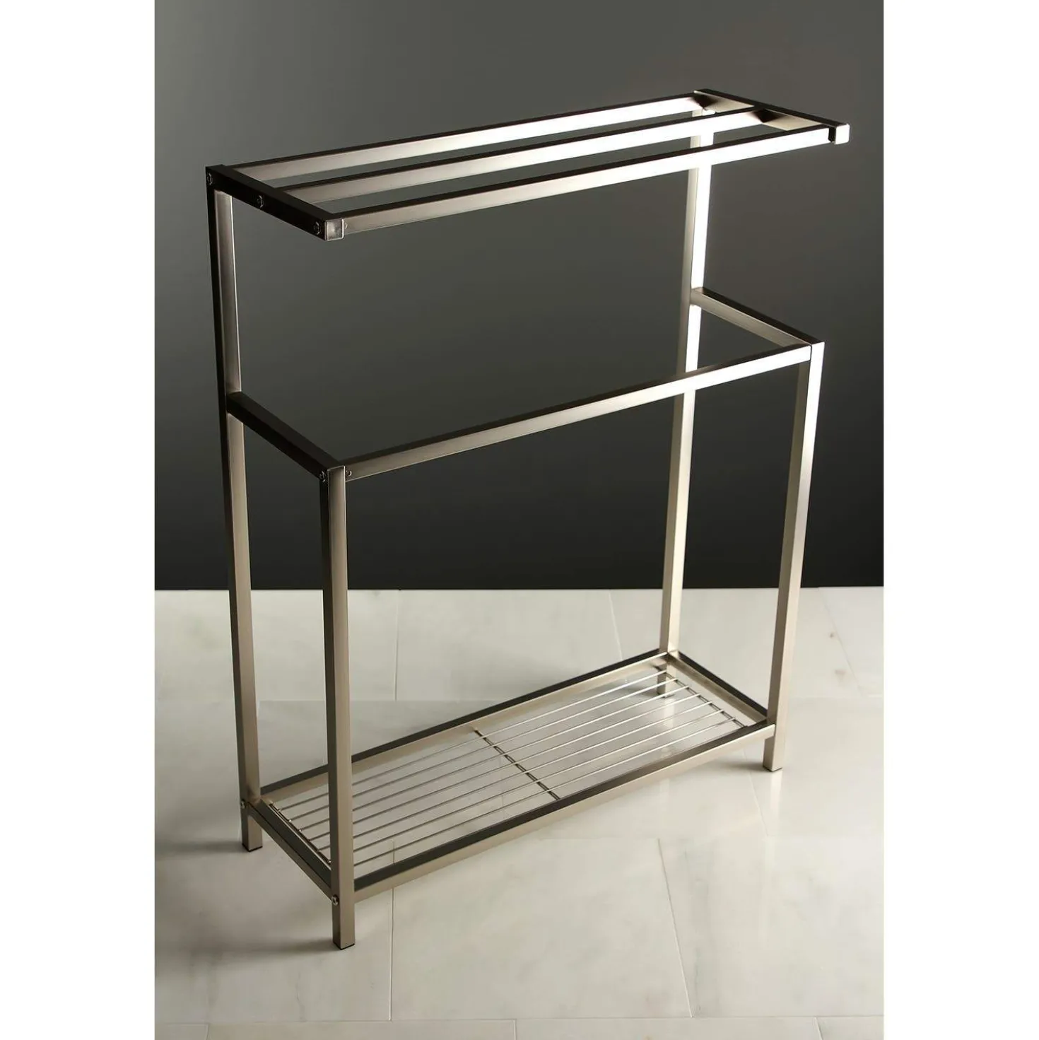 Kingston Brass SCC836X-P Edenscape Freestanding Iron Towel Rack