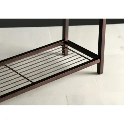 Kingston Brass SCC836X-P Edenscape Freestanding Iron Towel Rack