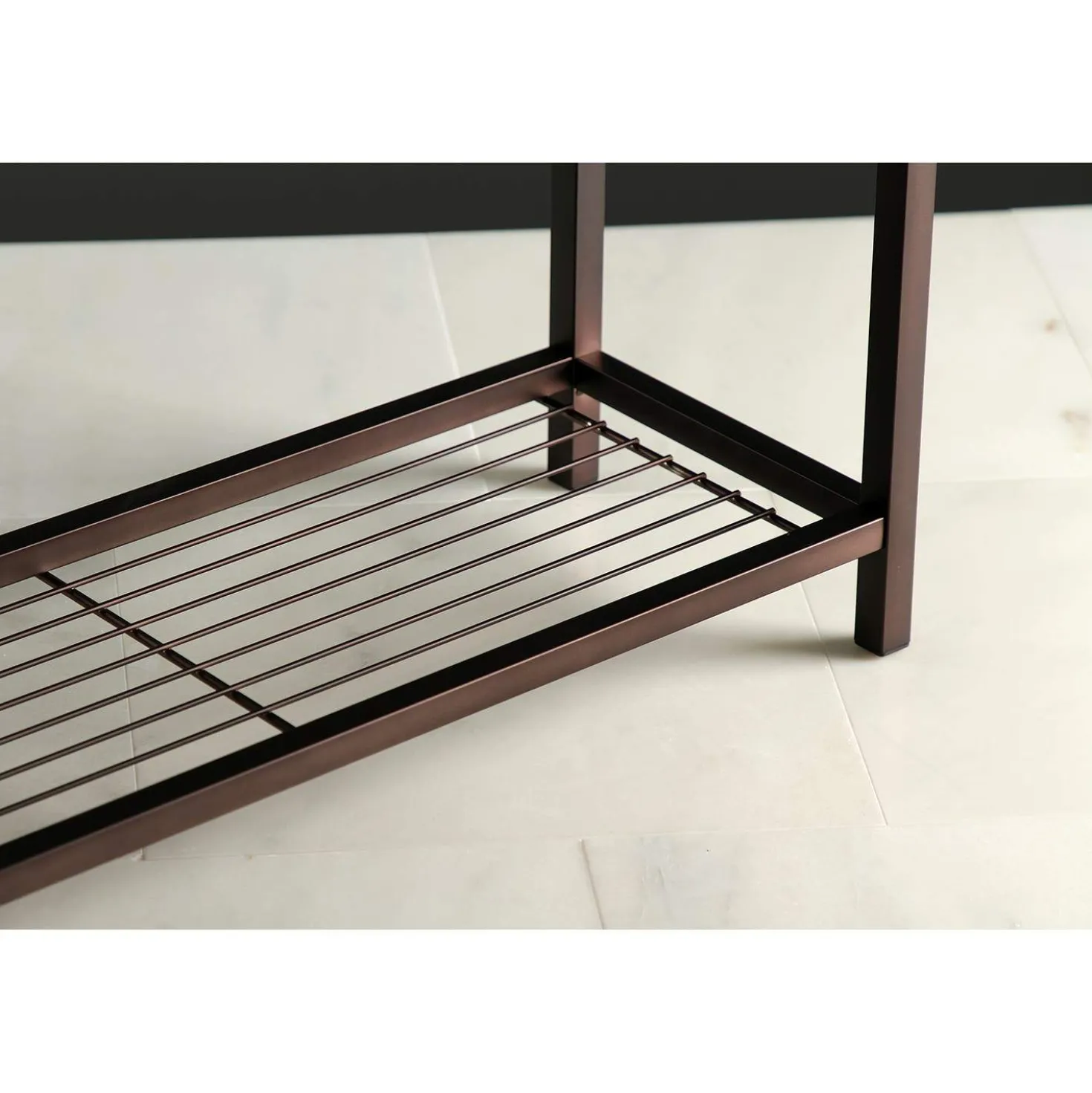 Kingston Brass SCC836X-P Edenscape Freestanding Iron Towel Rack