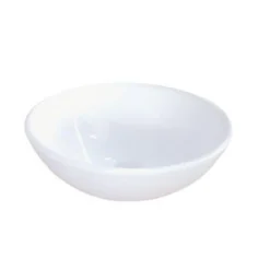 Kingston Brass Serene White China Vessel Bathroom Sink without Overflow Hole