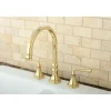 Kingston Brass Silver Sage 8" Deck Mount Kitchen Faucet