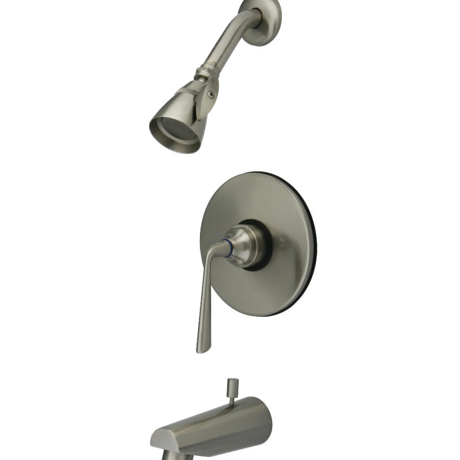 Kingston Brass Silver Sage Single Handle Tub and Shower Faucet