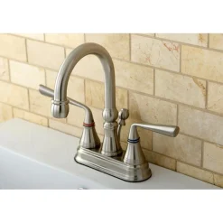 Kingston Brass Silver Sage Two Handle 4