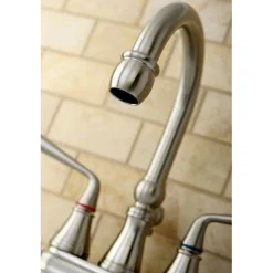 Kingston Brass Silver Sage Two Handle 4