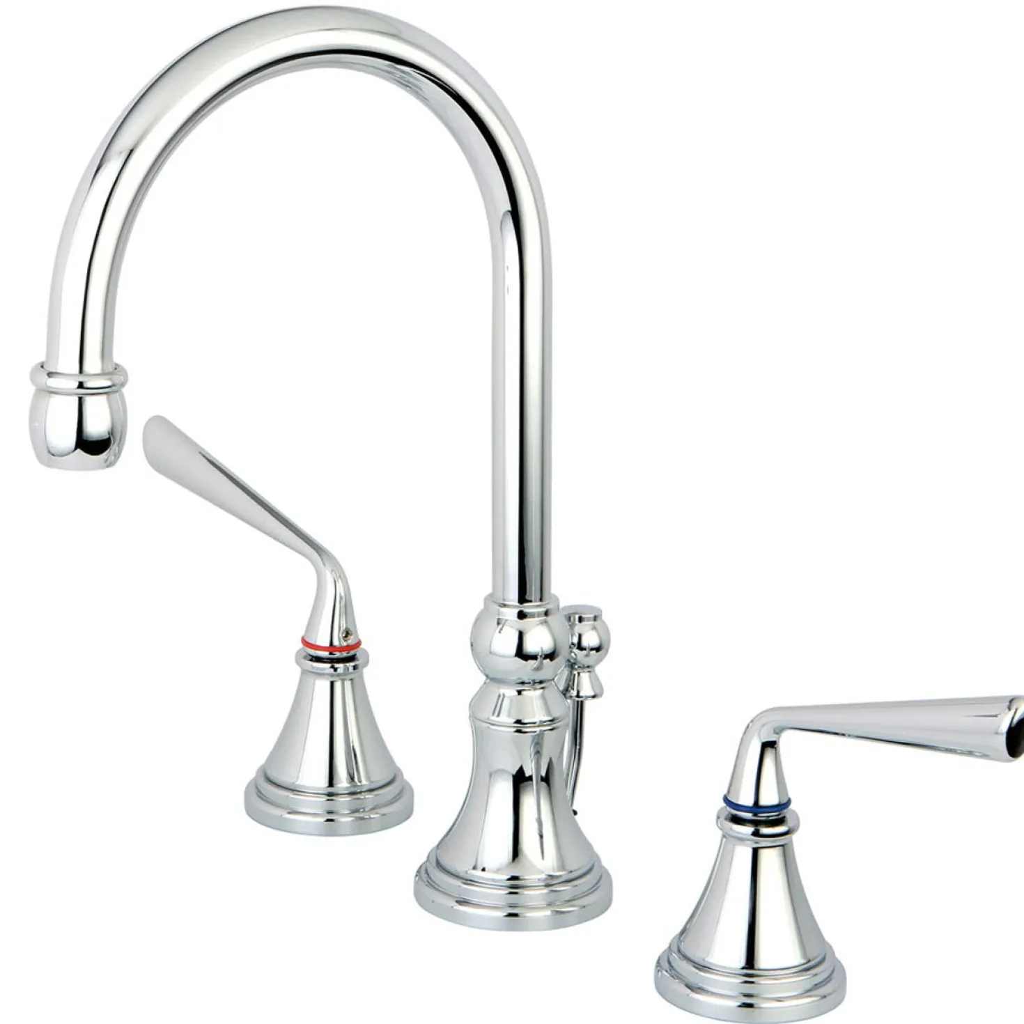 Kingston Brass Silver Sage Widespread ADA Lavatory Faucet