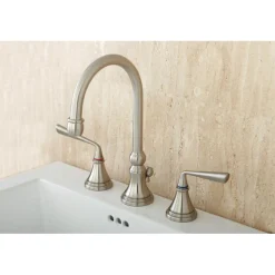 Kingston Brass Silver Sage Widespread ADA Lavatory Faucet