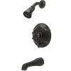 Kingston Brass Single Handle Tub and Shower Faucet in Oil Rubbed Bronze