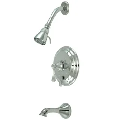 Kingston Brass Single Lever Handle Tub and Shower Faucet