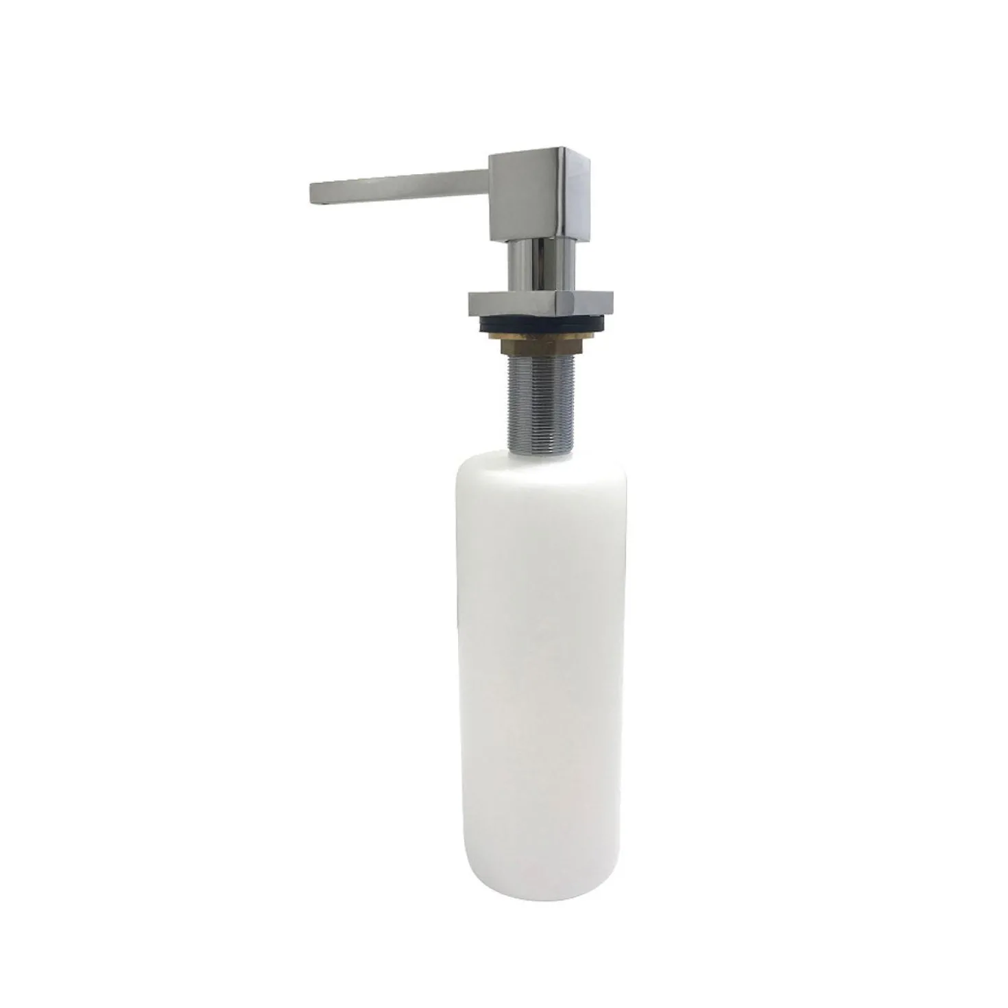 Kingston Brass 10.81" Soap Dispenser with Straight Nozzle 17 oz