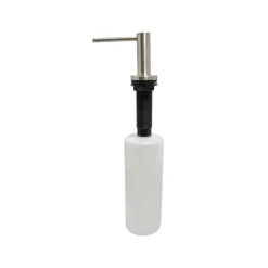 Kingston Brass 12.25" Soap Dispenser with Straight Nozzle 17 oz
