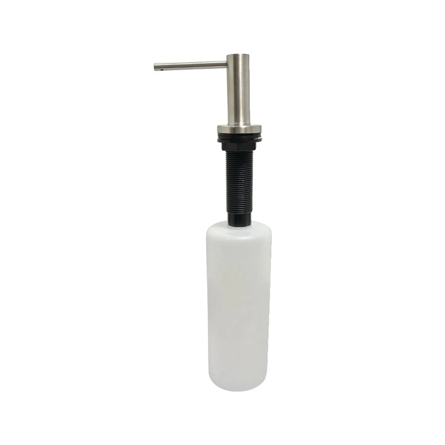 Kingston Brass 12.25" Soap Dispenser with Straight Nozzle 17 oz