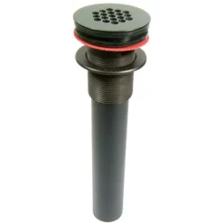 Kingston Brass Solid Grid Drain with Overflow