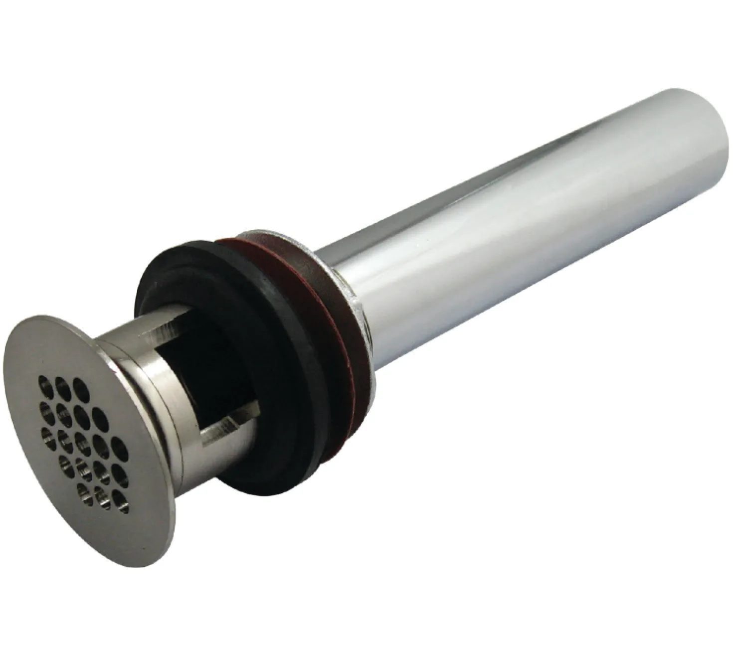 Kingston Brass Solid Grid Drain with Overflow