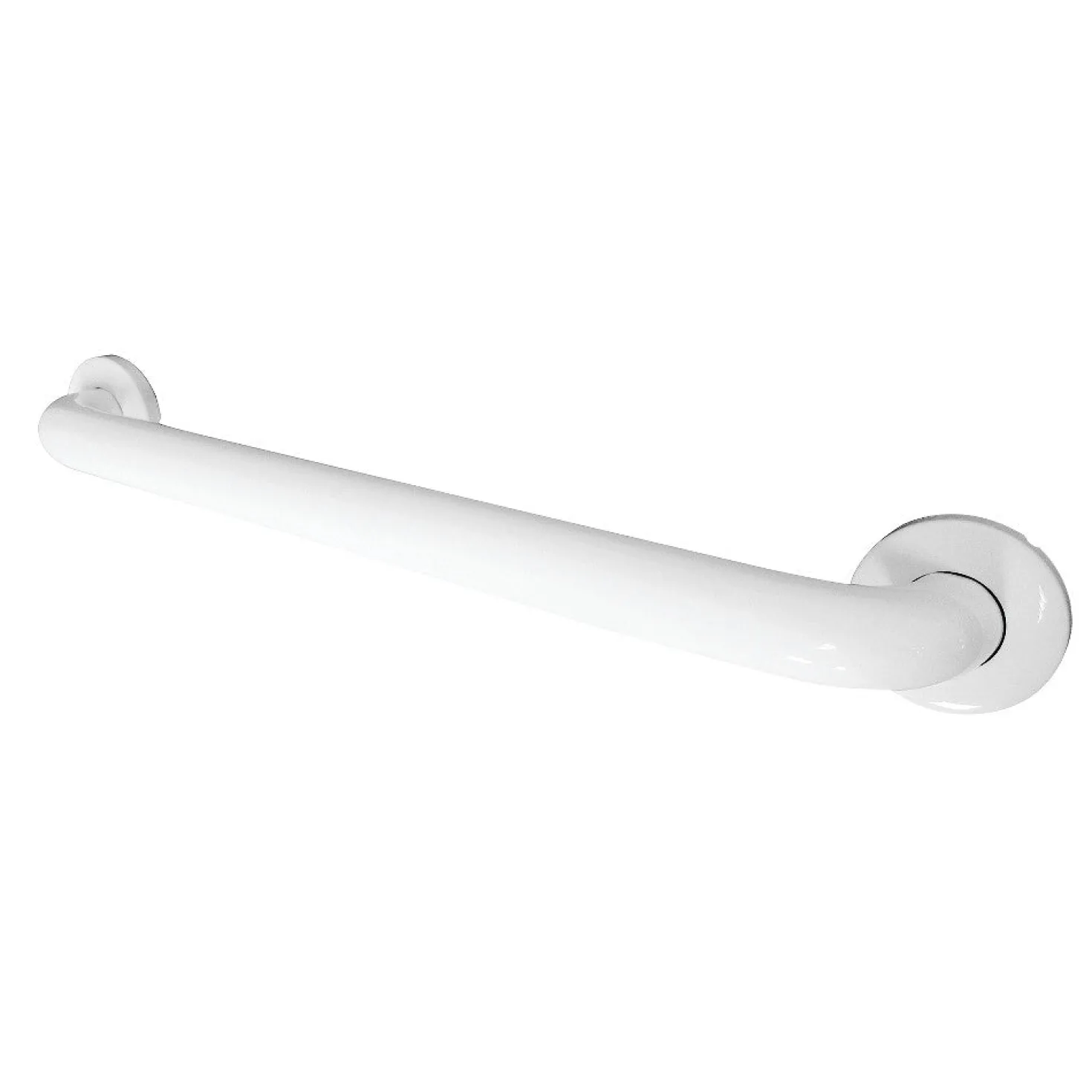 Kingston Brass 24" Stainless Steel ADA Grab Bar in White