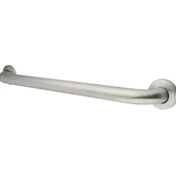 Kingston Brass 24" Stainless Steel ADA Grab Bar in Brushed Stainless