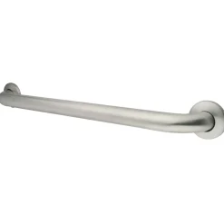 Kingston Brass 30" Stainless Steel Grab Bar in Brushed Stainless