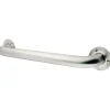 Kingston Brass 12" Stainless Steel Grab Bar in Brushed Stainless