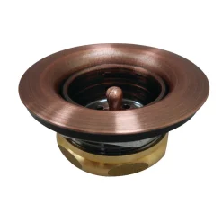 Kingston Brass Tacoma Stainless Steel Bar Sink Duo Basket Strainer