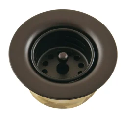 Kingston Brass Tacoma Stainless Steel Bar Sink Duo Basket Strainer