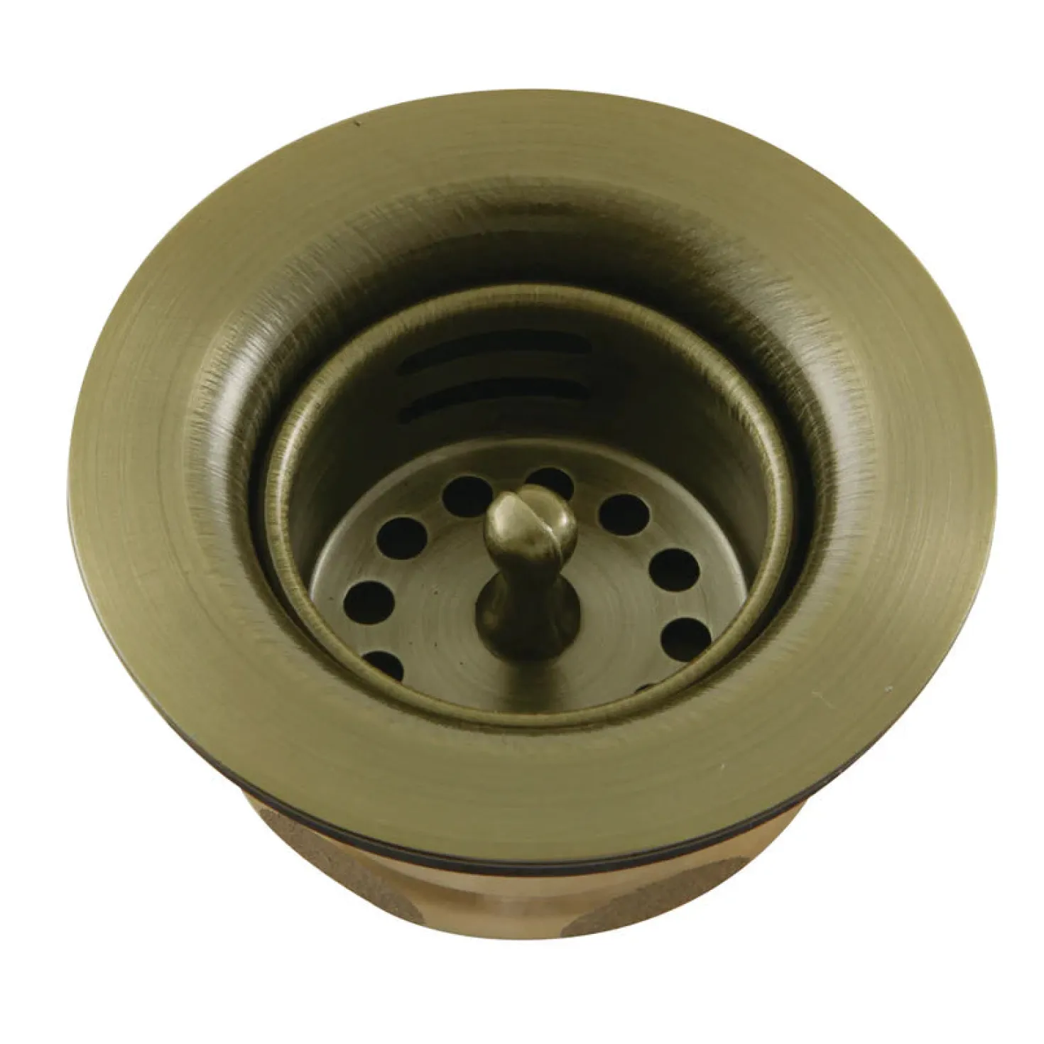 Kingston Brass Tacoma Stainless Steel Bar Sink Duo Basket Strainer