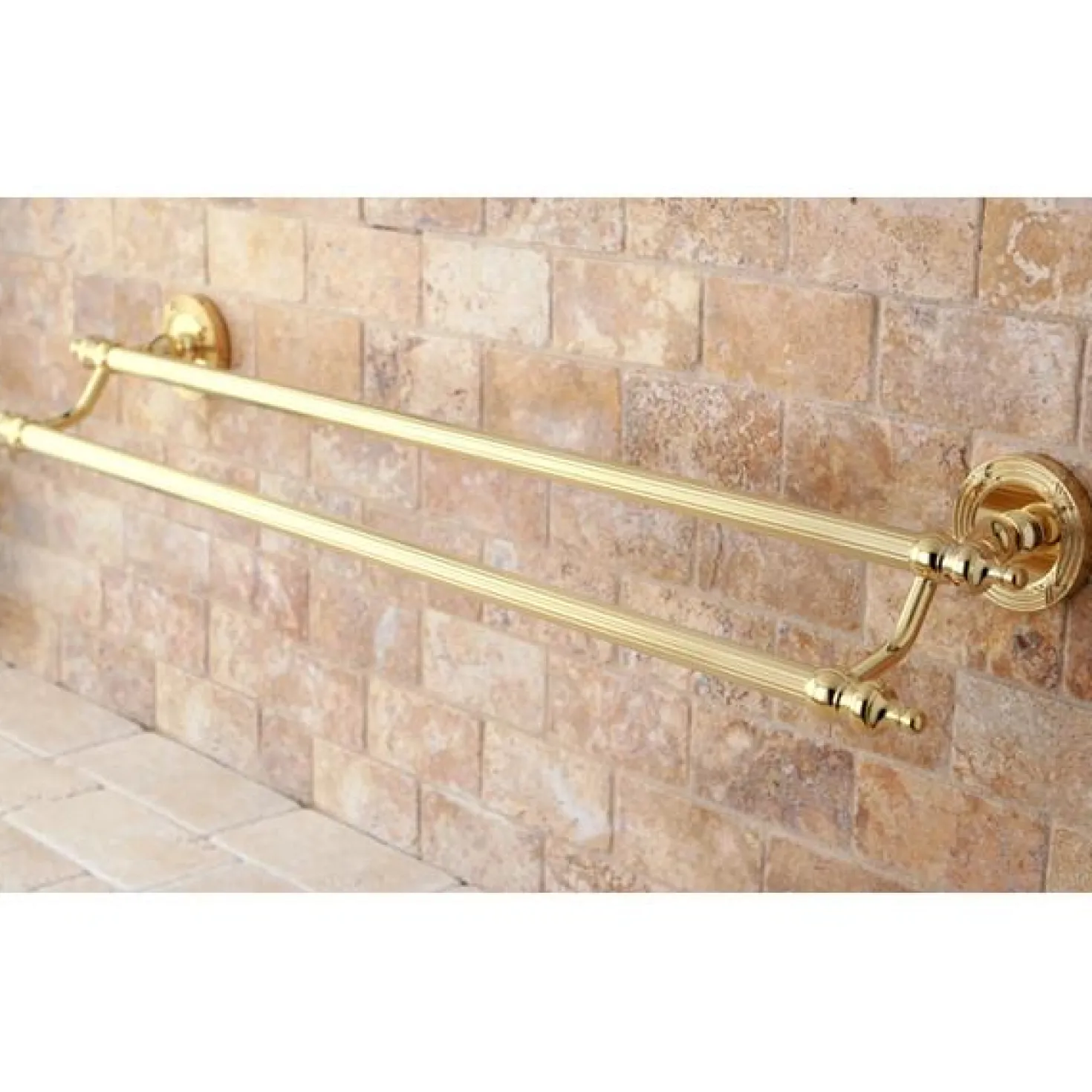Kingston Brass Templeton 24" Dual Towel Bar