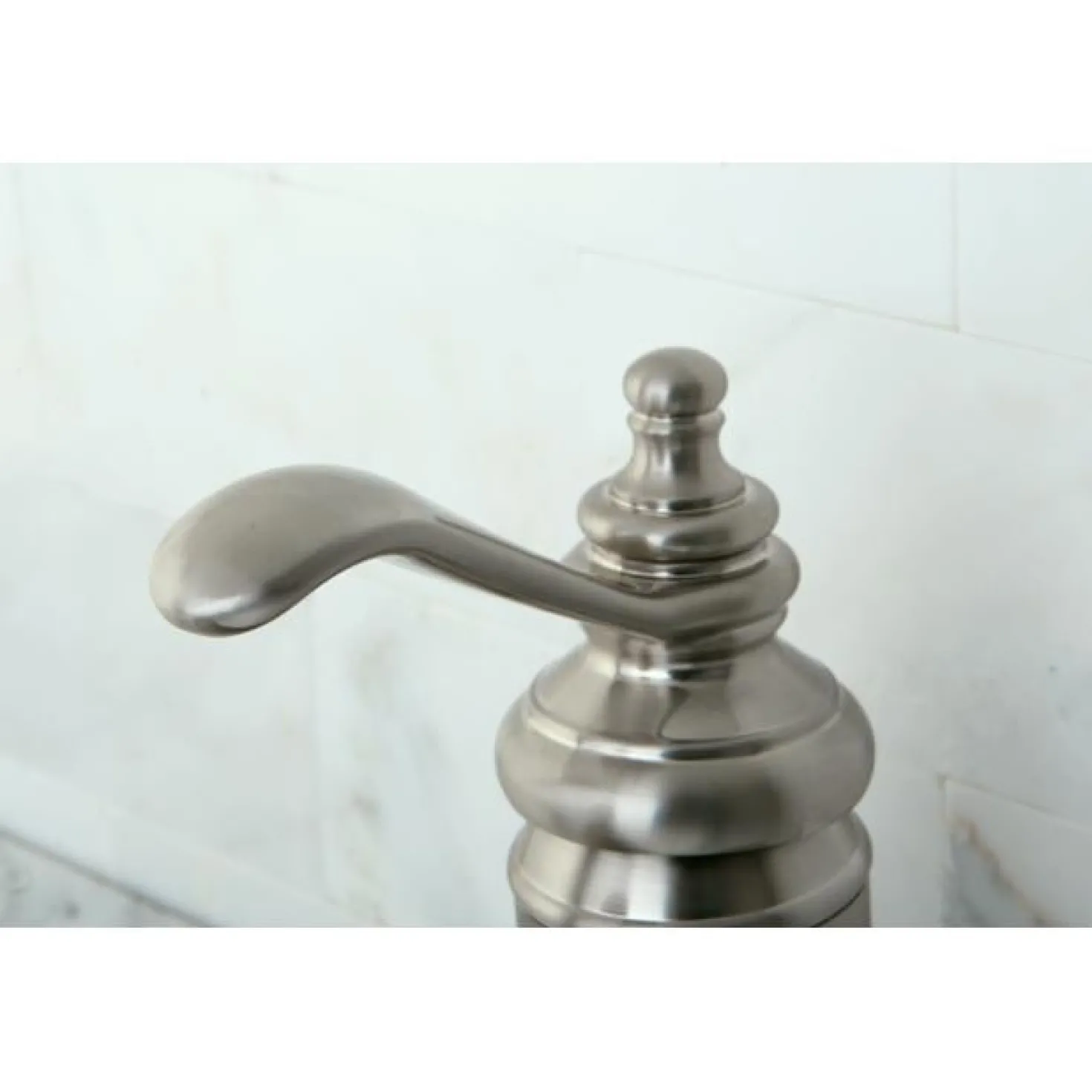 Kingston Brass Templeton Single Handle 4" Centerset Lavatory Faucet with Push-Up and Optional Deck Plate