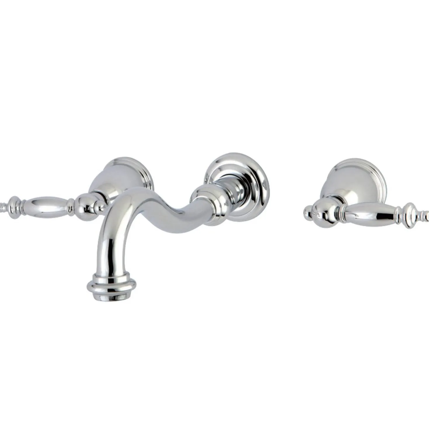 Kingston Brass Templeton Wall Mount Bathroom Faucet