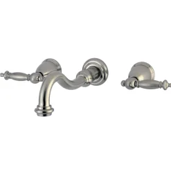 Kingston Brass Templeton Wall Mount Bathroom Faucet