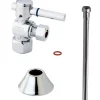 Kingston Brass Trimscape CC43101DLTKB30 Traditional Plumbing Toilet Trim Kit
