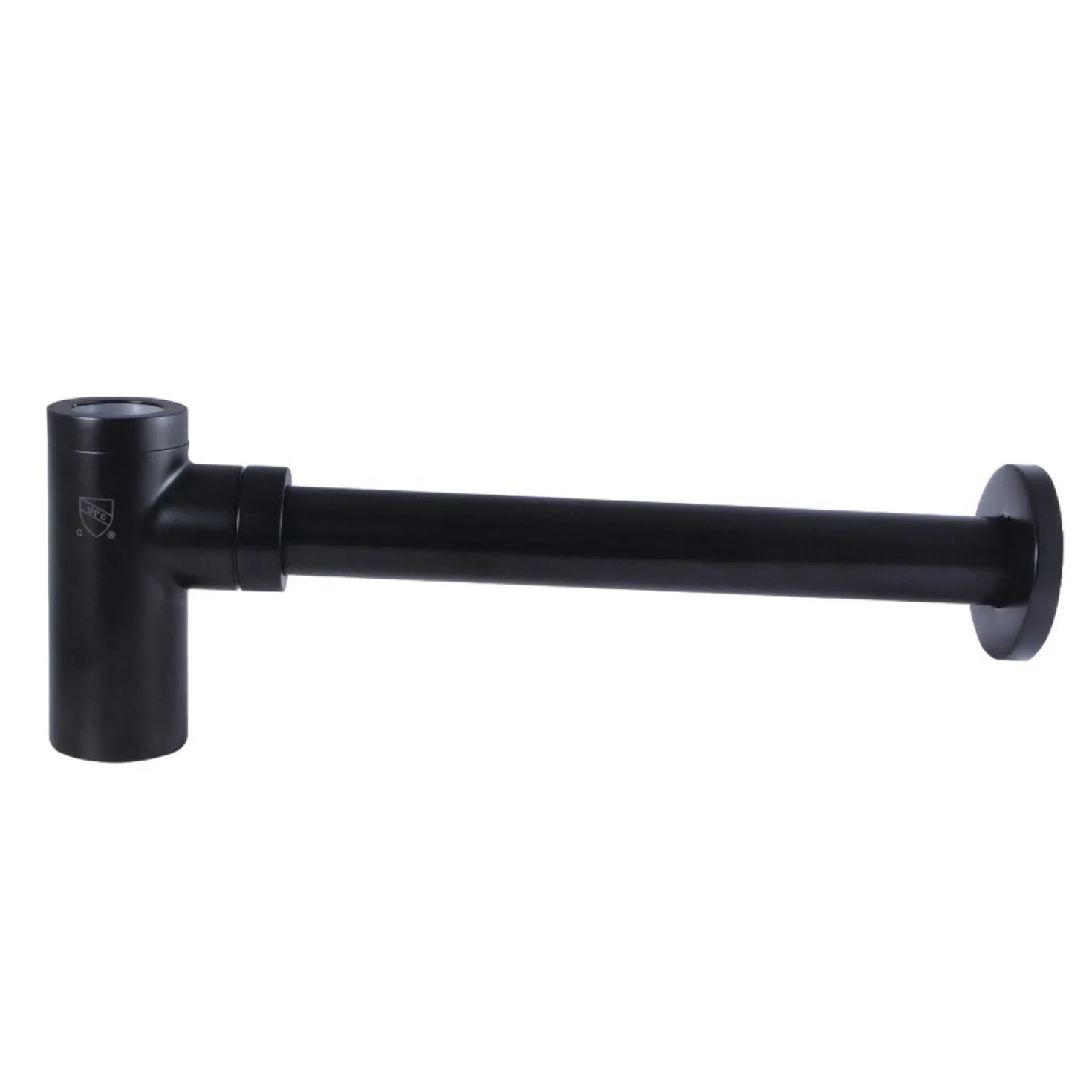 Kingston Brass Trimscape 1-1/4 Inch OD Brass Round Siphon Bottle Trap