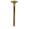 Kingston Brass Trimscape 10" Raindrop Shower Arm in Polished Brass