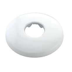 Kingston Brass Trimscape Shower Arm Flange in White