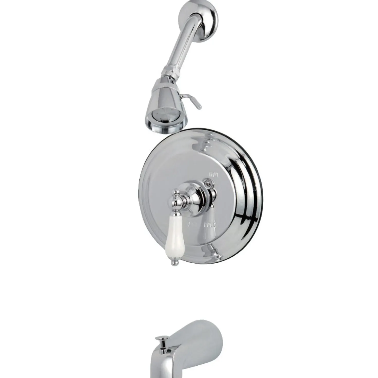 Kingston Brass Tub and Shower Trim Only in Polished Chrome